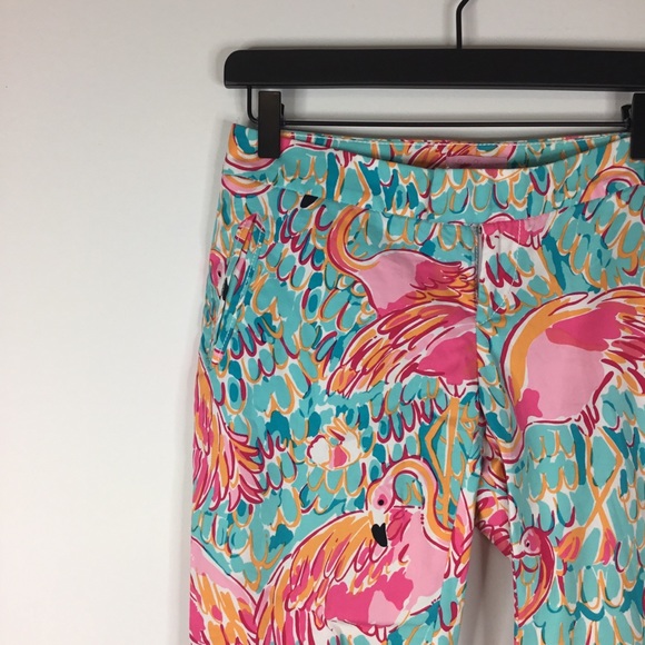 Lilly Pulitzer ‘Peel & Eat Flamingo & Shrimp’ pant - Picture 3 of 8